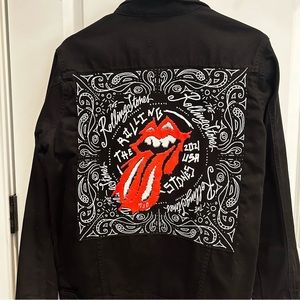 Rolling Stones No Filter Jacket. Designer Marc Jacques Burton x Unisex small